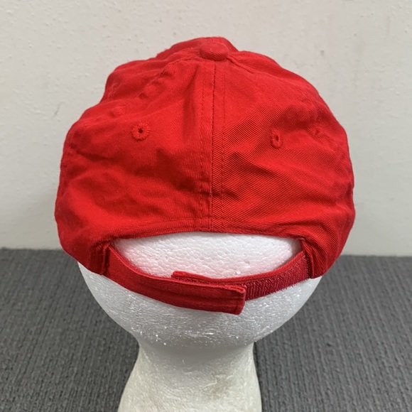 Punta Gorda FL Alligator Baseball Hat Kids Adjustable Red Strapback Cap - Picture 8 of 15